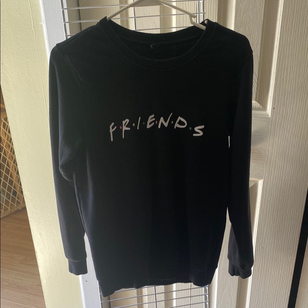 Black Friends Logo Sweatshirt
